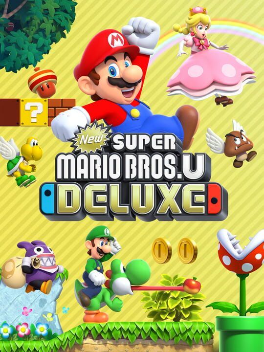 New Super Mario Bros. U Deluxe cover