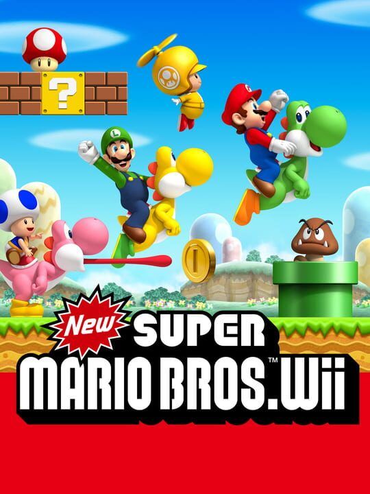 New Super Mario Bros. Wii cover