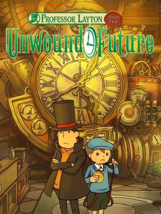 Professor Layton and the Unwound Future cover