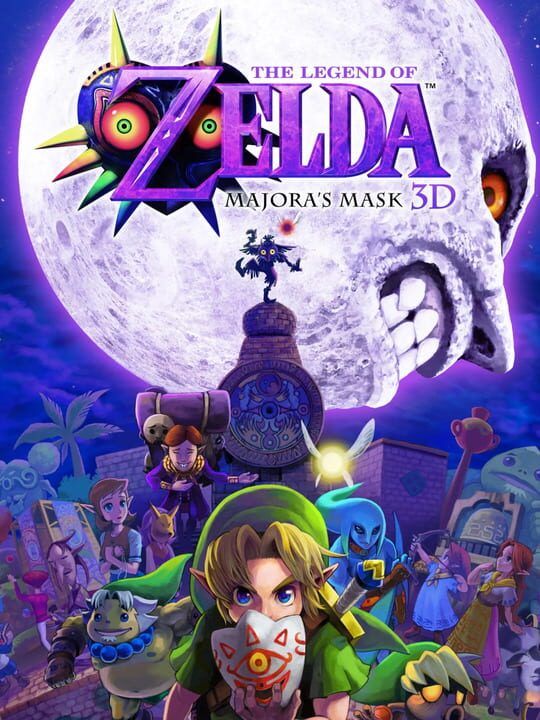 The Legend of Zelda: Majora's Mask 3D cover