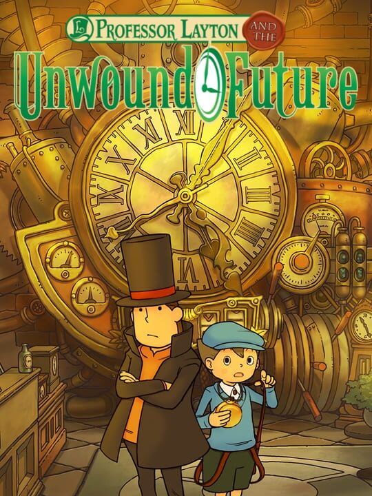 Professor Layton and the Unwound Future cover