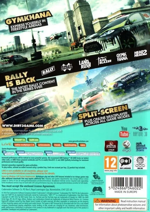 Dirt 3 artwork 98189