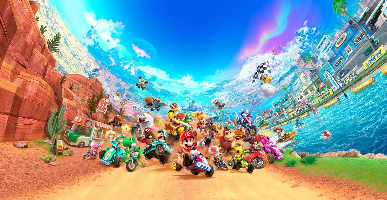 Mario Kart World artwork 171331