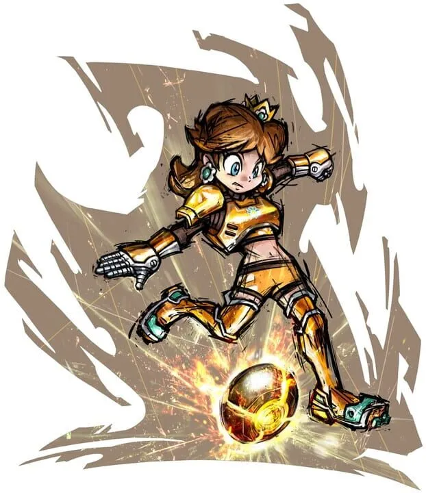 Mario Strikers Charged artwork 199720