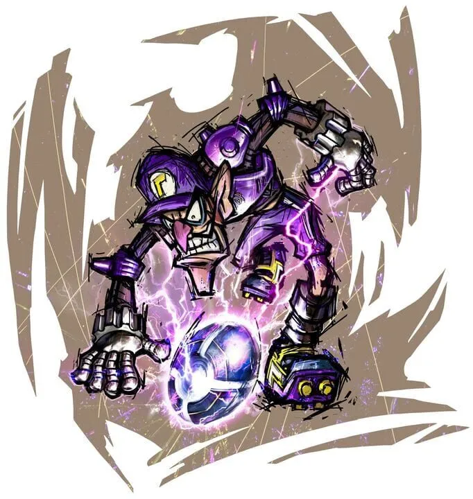 Mario Strikers Charged artwork 199722