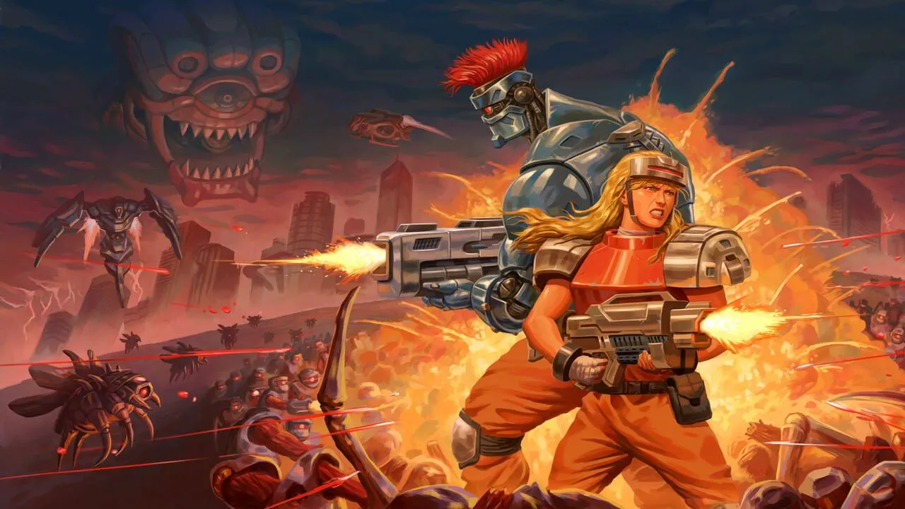 Blazing Chrome artwork 8449