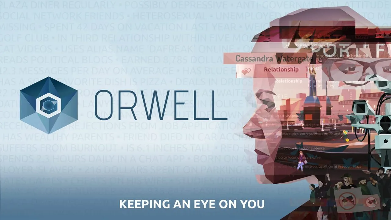 Orwell: Keeping an Eye on You artwork 8850