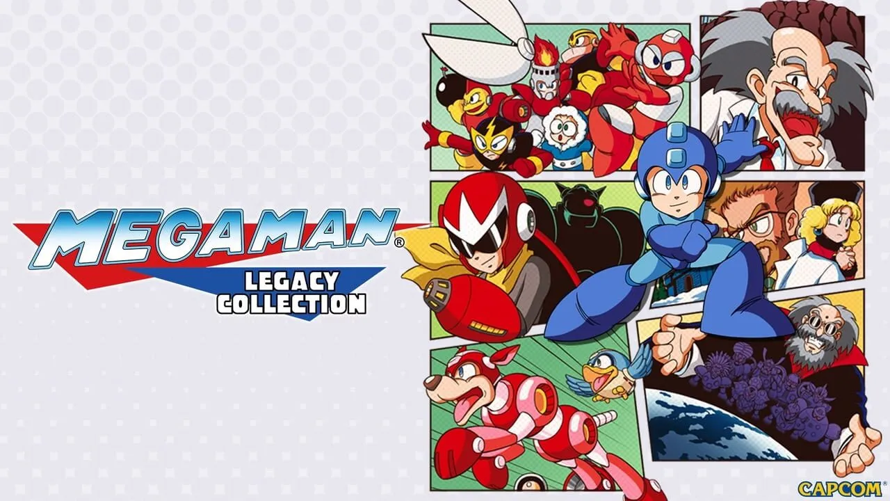 Mega Man Legacy Collection artwork 16353