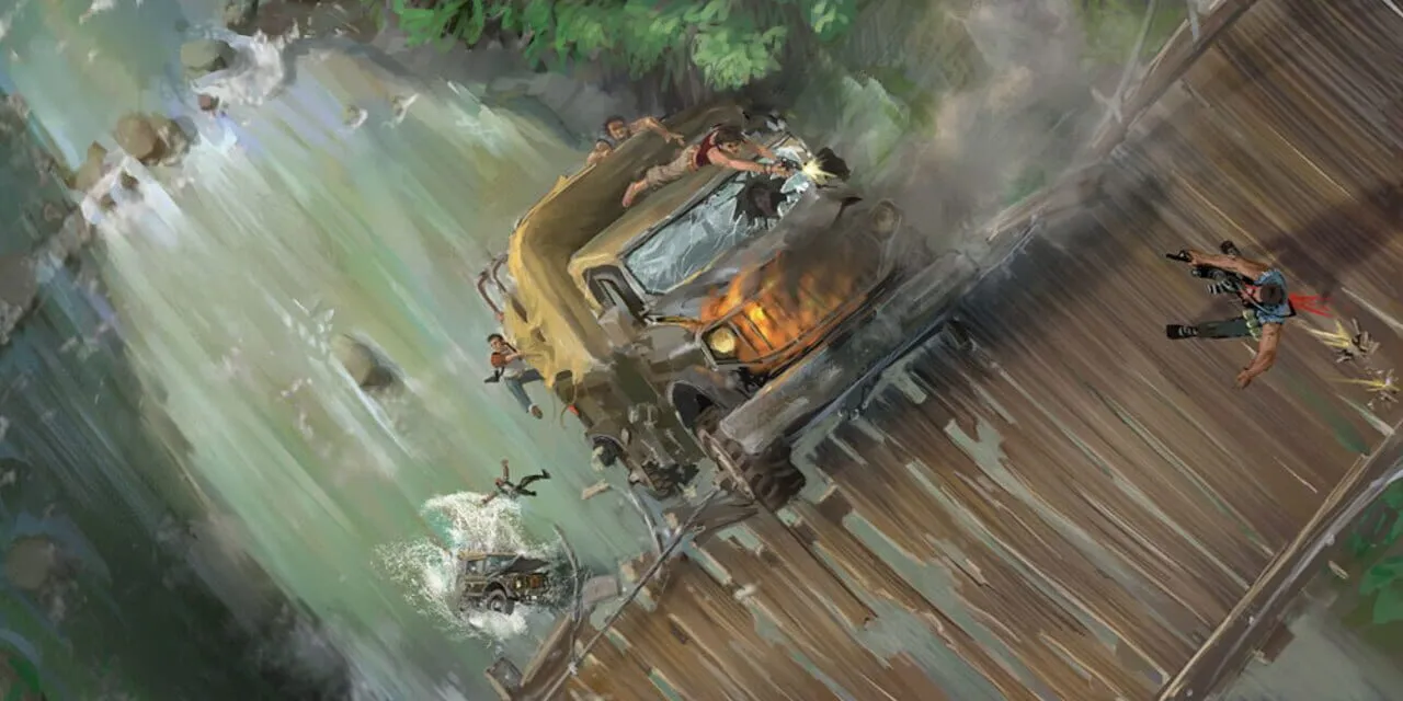 Uncharted: Drake's Fortune artwork 4155