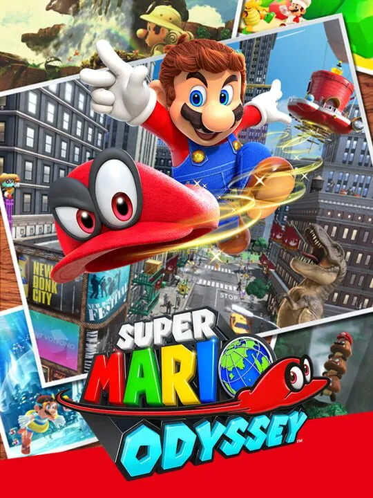 Super Mario Odyssey cover