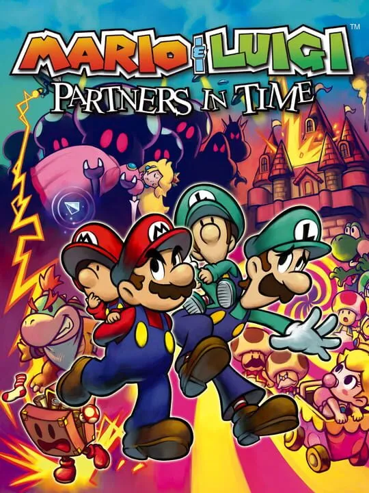 Mario & Luigi: Partners in Time cover