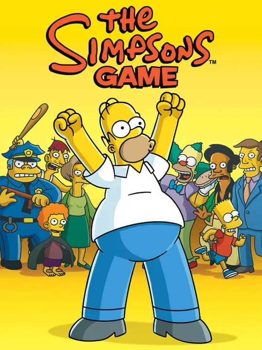 The Simpsons Game cover