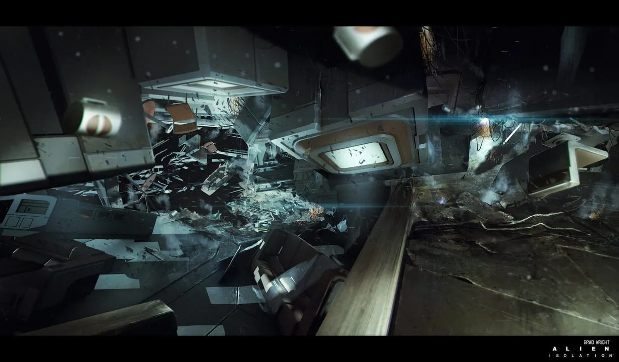 Alien: Isolation artwork 2046