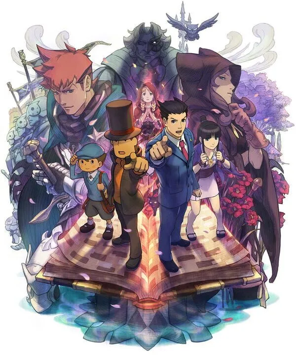 Professor Layton vs. Phoenix Wright: Ace Attorney artwork 3936