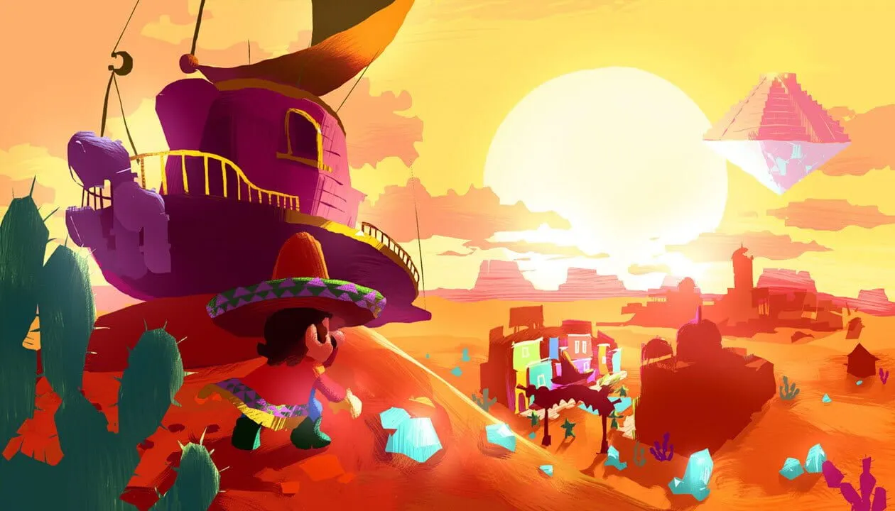 Super Mario Odyssey artwork 4414