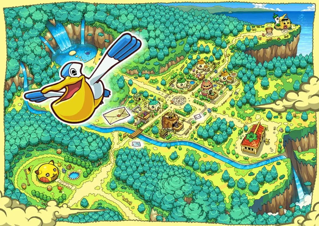 Pokémon Mystery Dungeon: Blue Rescue Team artwork 3860