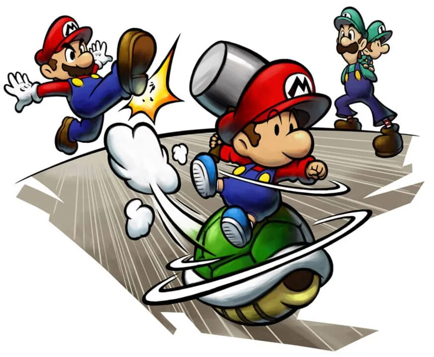 Mario & Luigi: Partners in Time artwork 4474