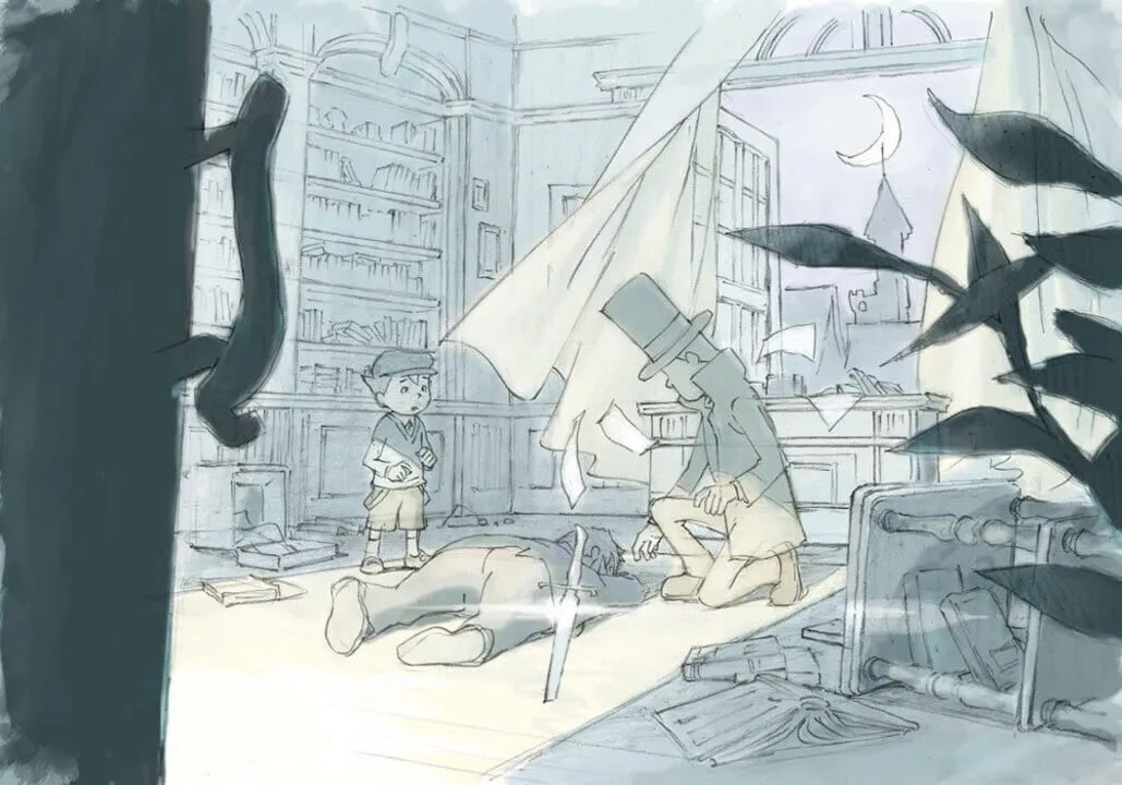 Professor Layton and the Diabolical Box artwork 3932