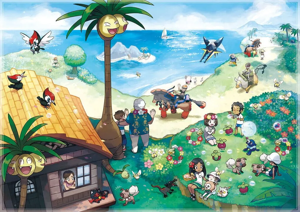 Pokémon Sun artwork 3879