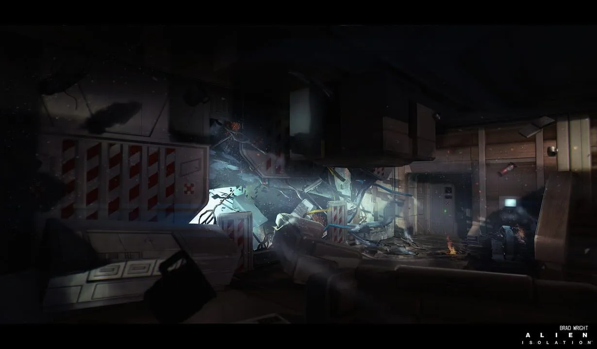 Alien: Isolation artwork 2049