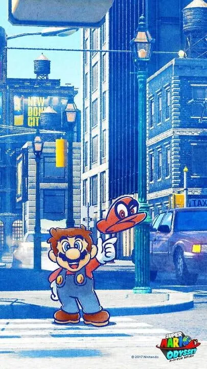 Super Mario Odyssey artwork 4419
