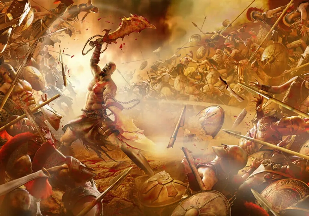 God of War II artwork 2572