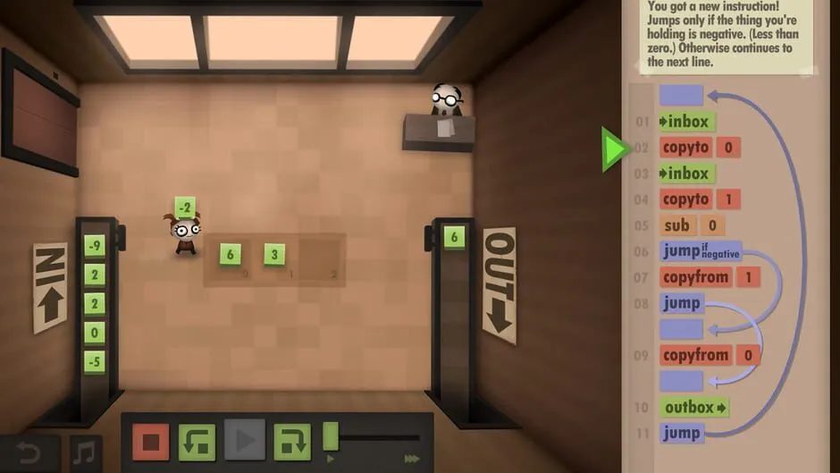 Human Resource Machine screenshot 161526