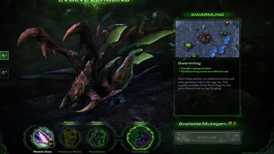 StarCraft II: Heart of the Swarm screenshot 1668