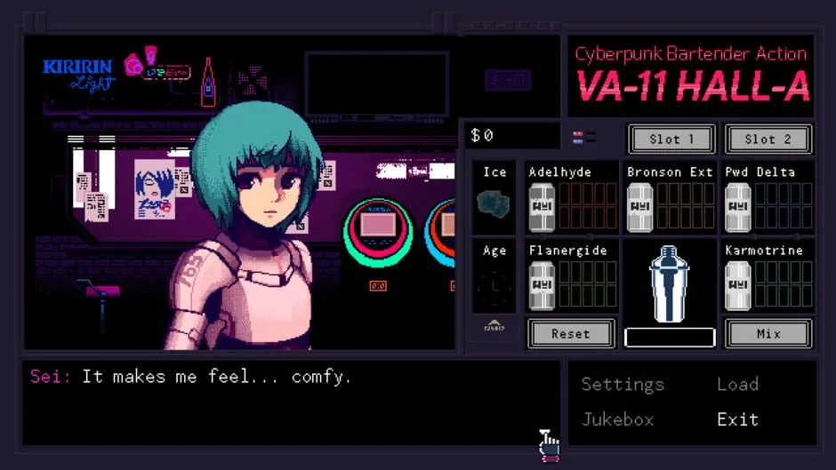 VA-11 Hall-A: Cyberpunk Bartender Action screenshot 59353