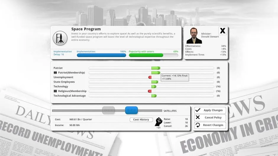 Democracy 3 screenshot 20671