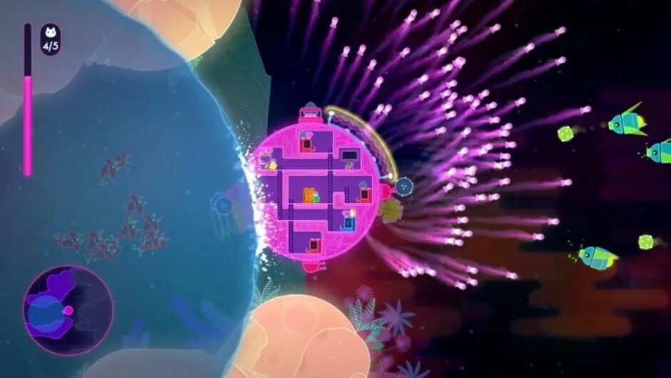 Lovers in a Dangerous Spacetime screenshot 163827